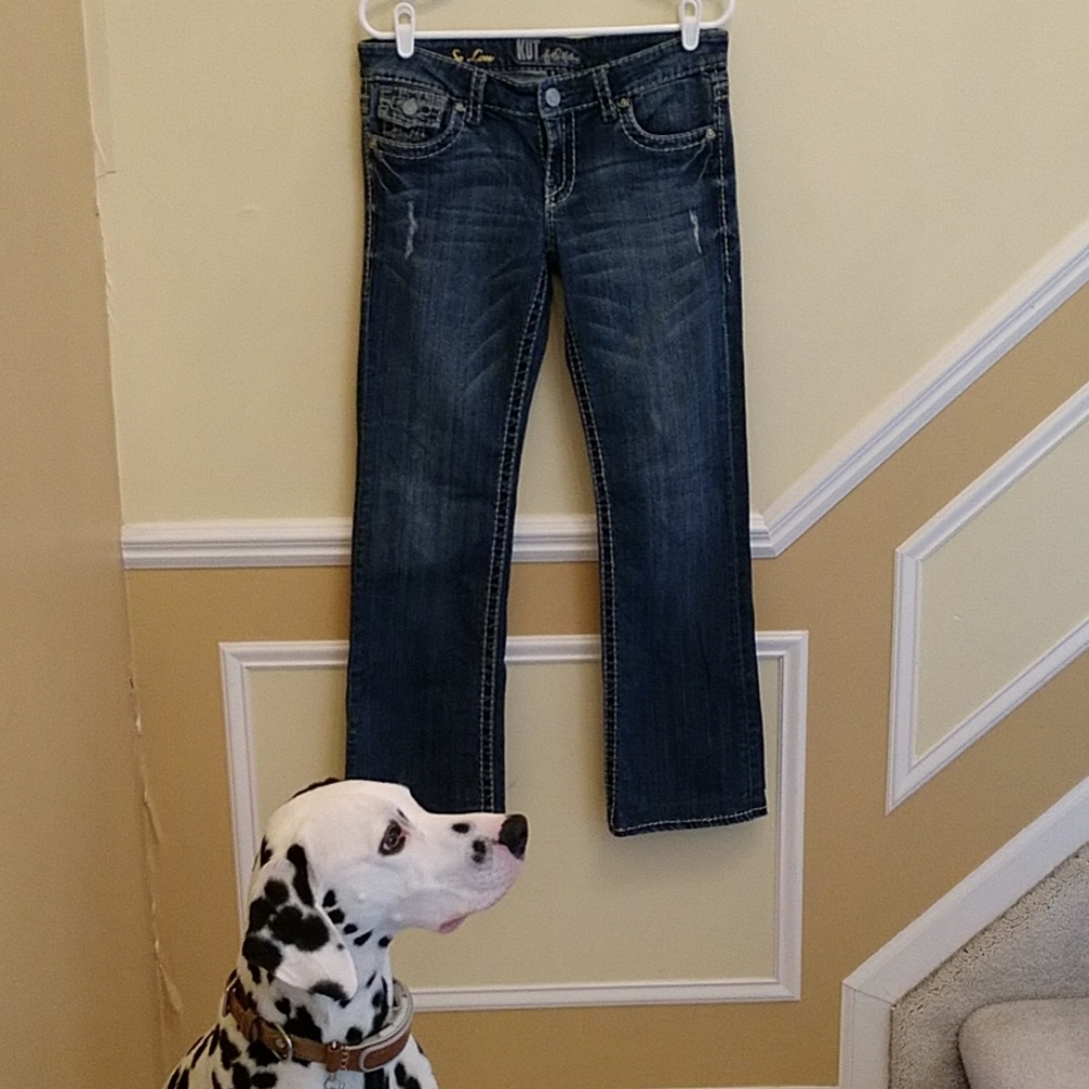 Kut from the Kloth So Low Distressed Jean